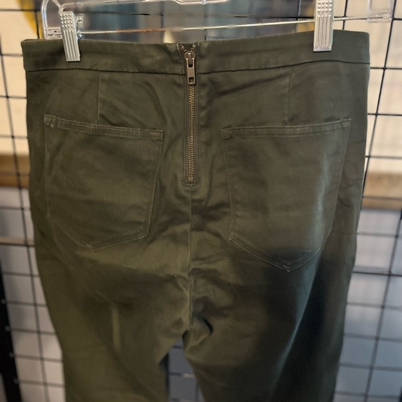J. Crew Dark green Dannie Straight Leg Pants - Picture 5 of 8